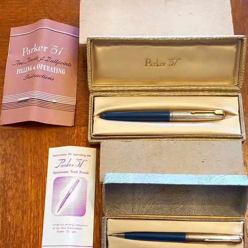 Parker vintage pen pencil - &,