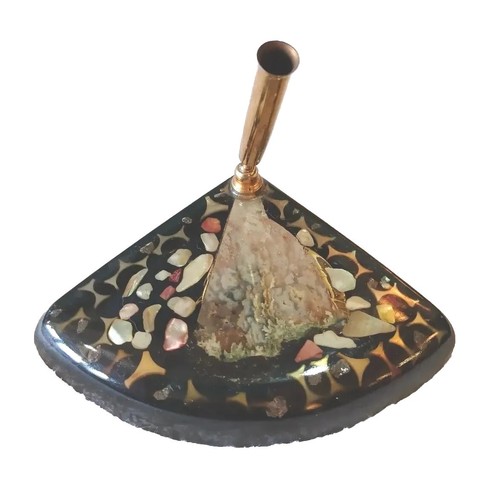 Vintage pen holder - vintage, black