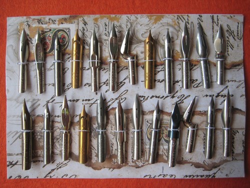 Plumillas dip pen - 24,