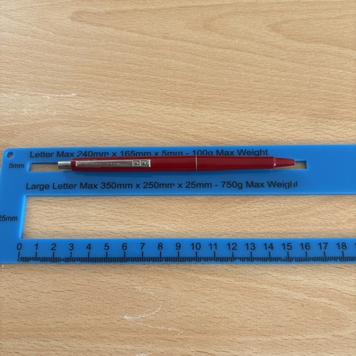 Vintage dark red papermate - dark,