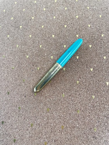Penna sfera vintage ottone - sfera,